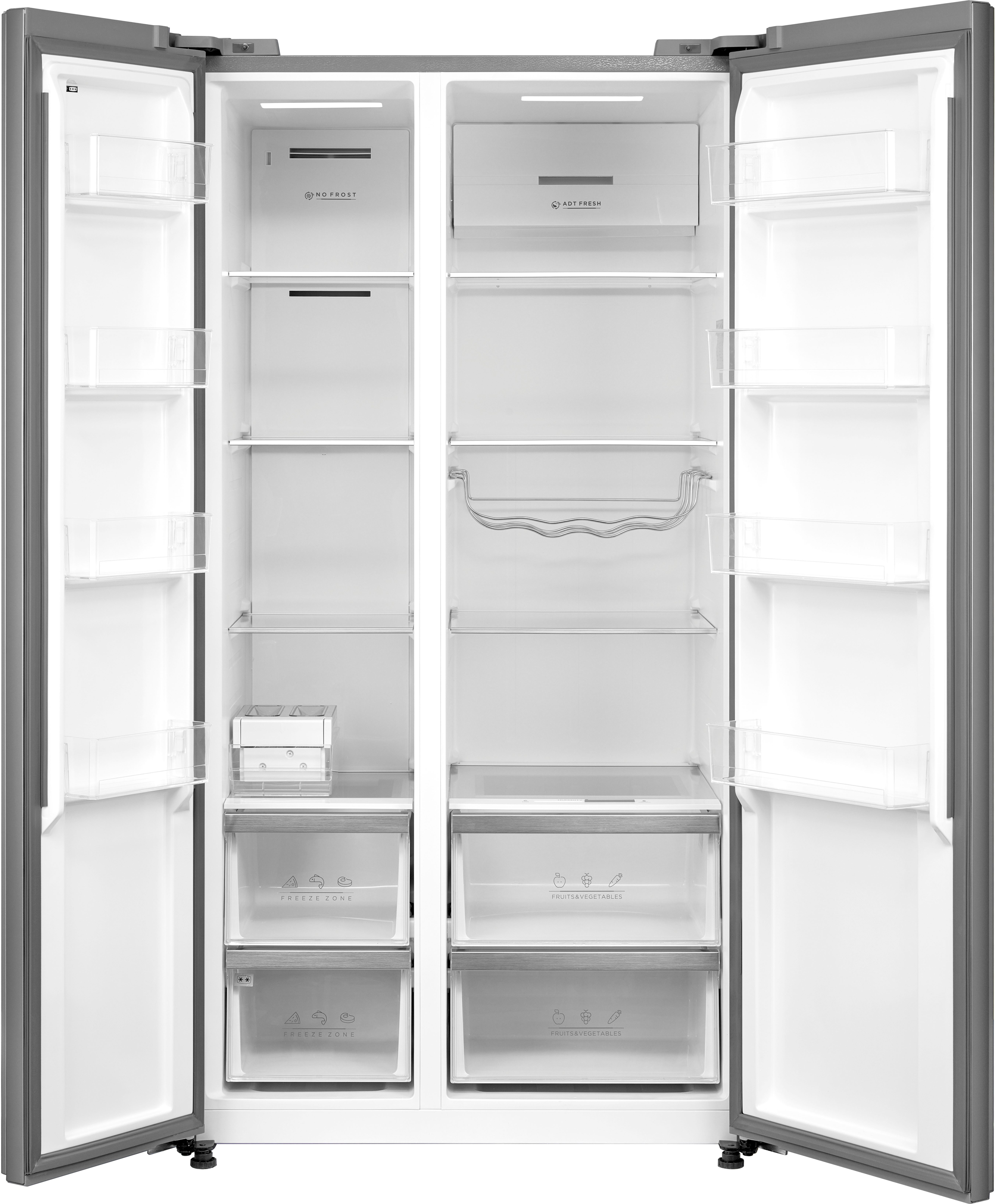 Hanseatic Side-by-Side HSBS17590BI, 179,3 cm hoch, 91 cm breit