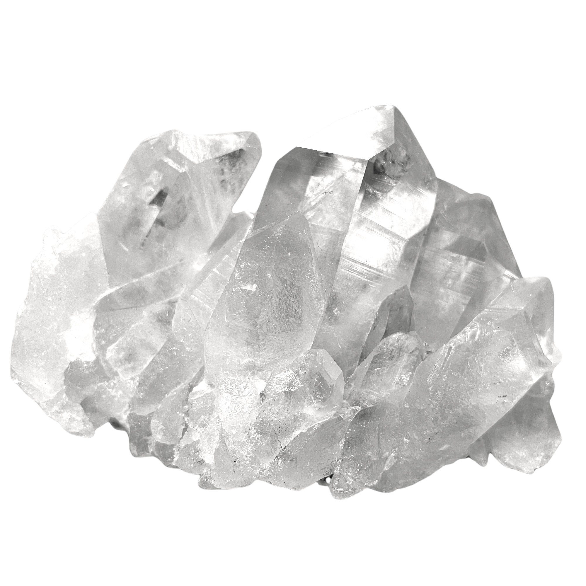 Steinfixx® Edelstein Bergkristall Quarz Stufe I wählbar 50gr. bis 500gr., (Besonderer Kristall – außergewöhnliches Geschenk, 1-St., naturbelassen und unbehandelt), AAA Qualität aus Brasilien