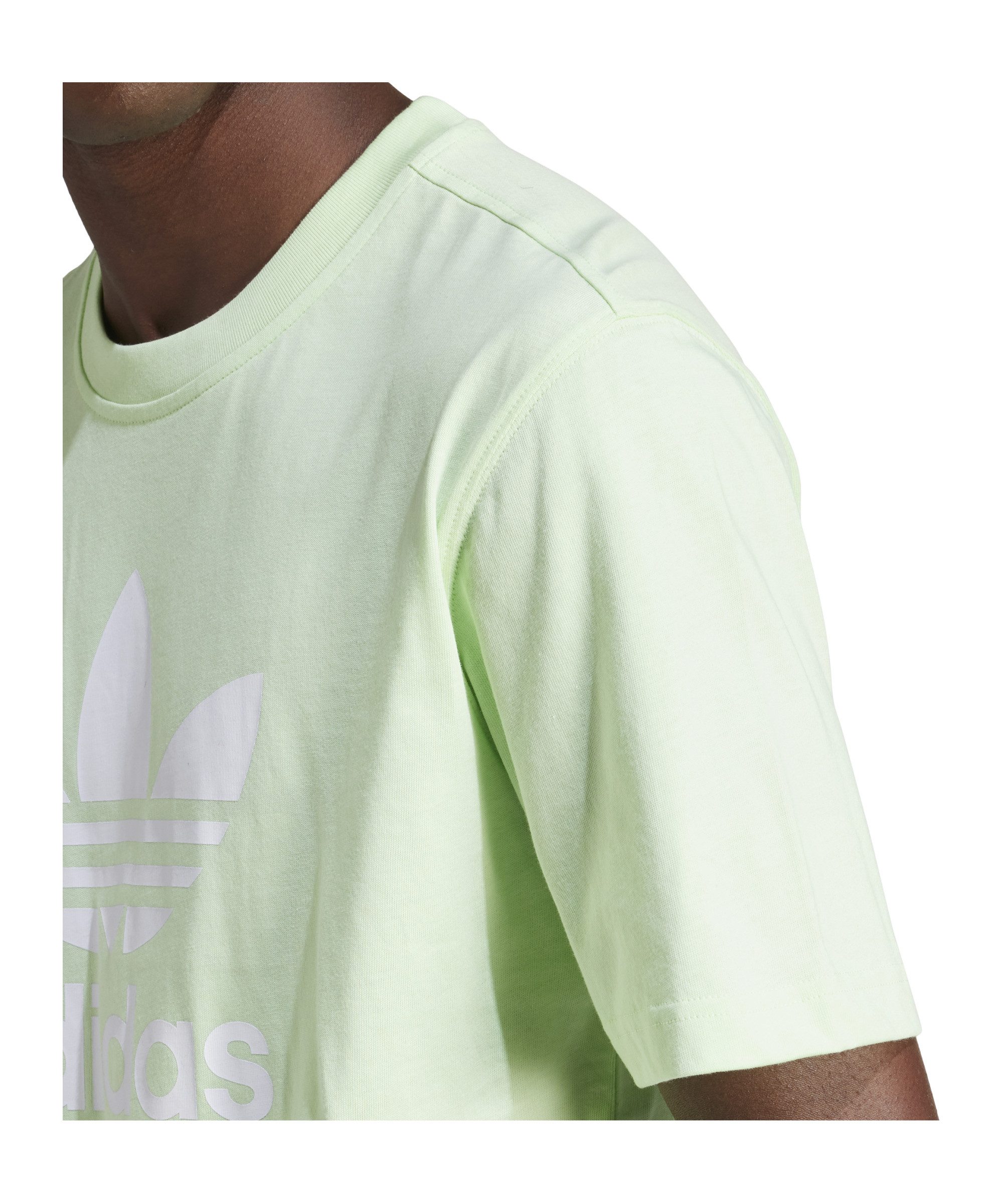 adidas Originals T-Shirt adidas Originals T-Shirt Weiß Kurzarm-Shirts Baumwolle