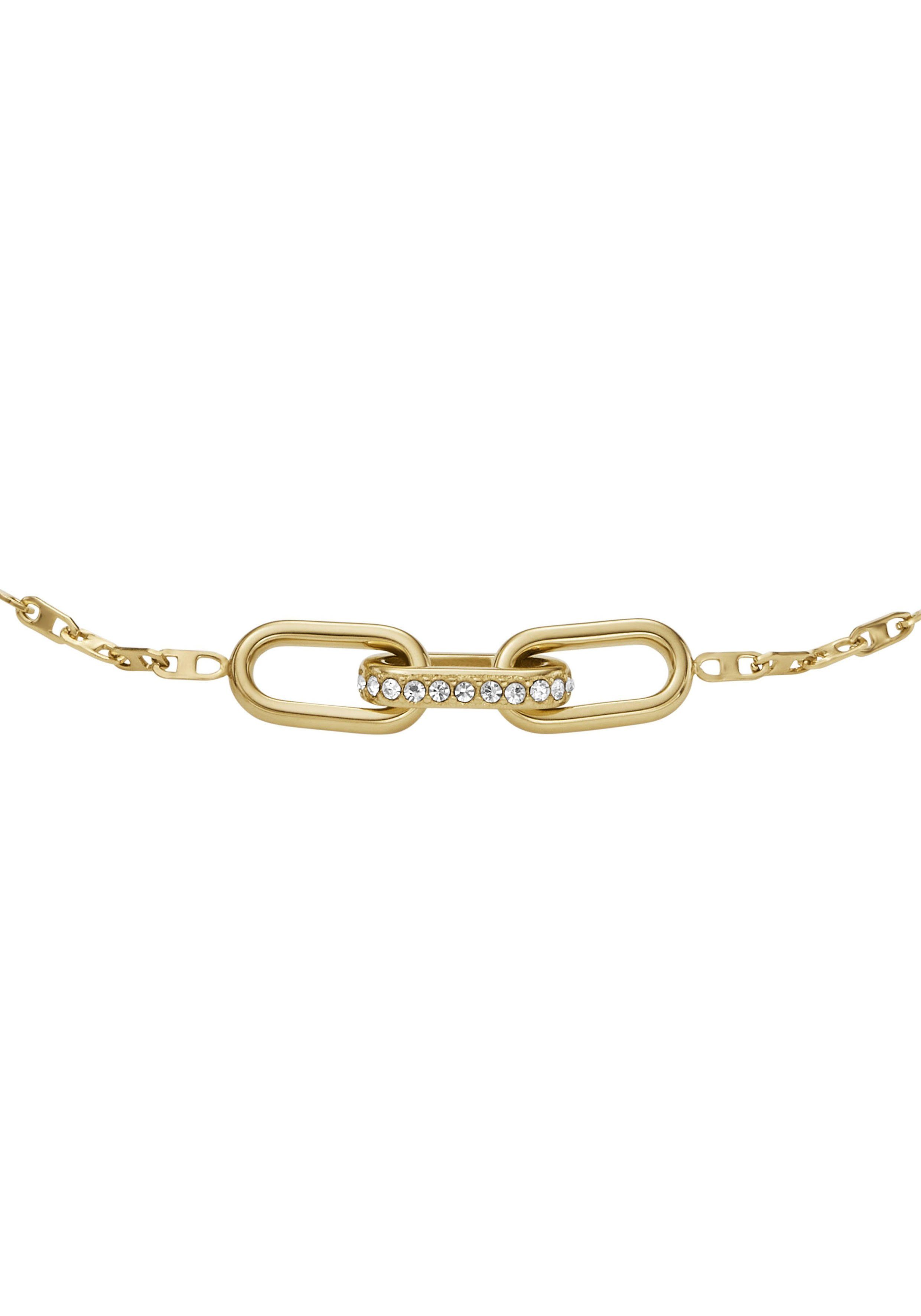 Fossil Armband Schmuck Geschenk Edelstahl Armschmuck HERITAGE D-LINK