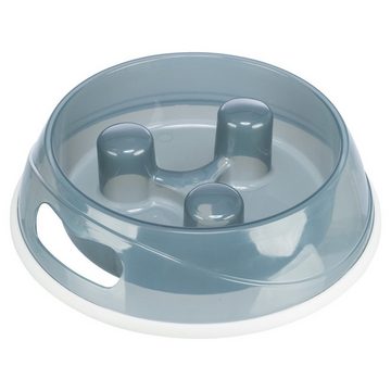 TRIXIE Futterbehälter Slow Feed Napf, Durchmesser: 20 cm / Fassungsvermögen: 0,45 l
