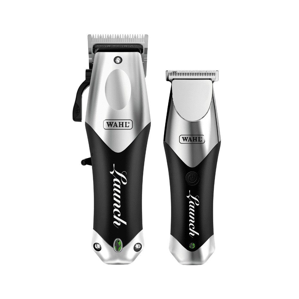 WAHL GmbH Haar- und Bartschneideraufsatz Launch Combo - Kabelloses Haarschneidekit für Friseure, Leicht