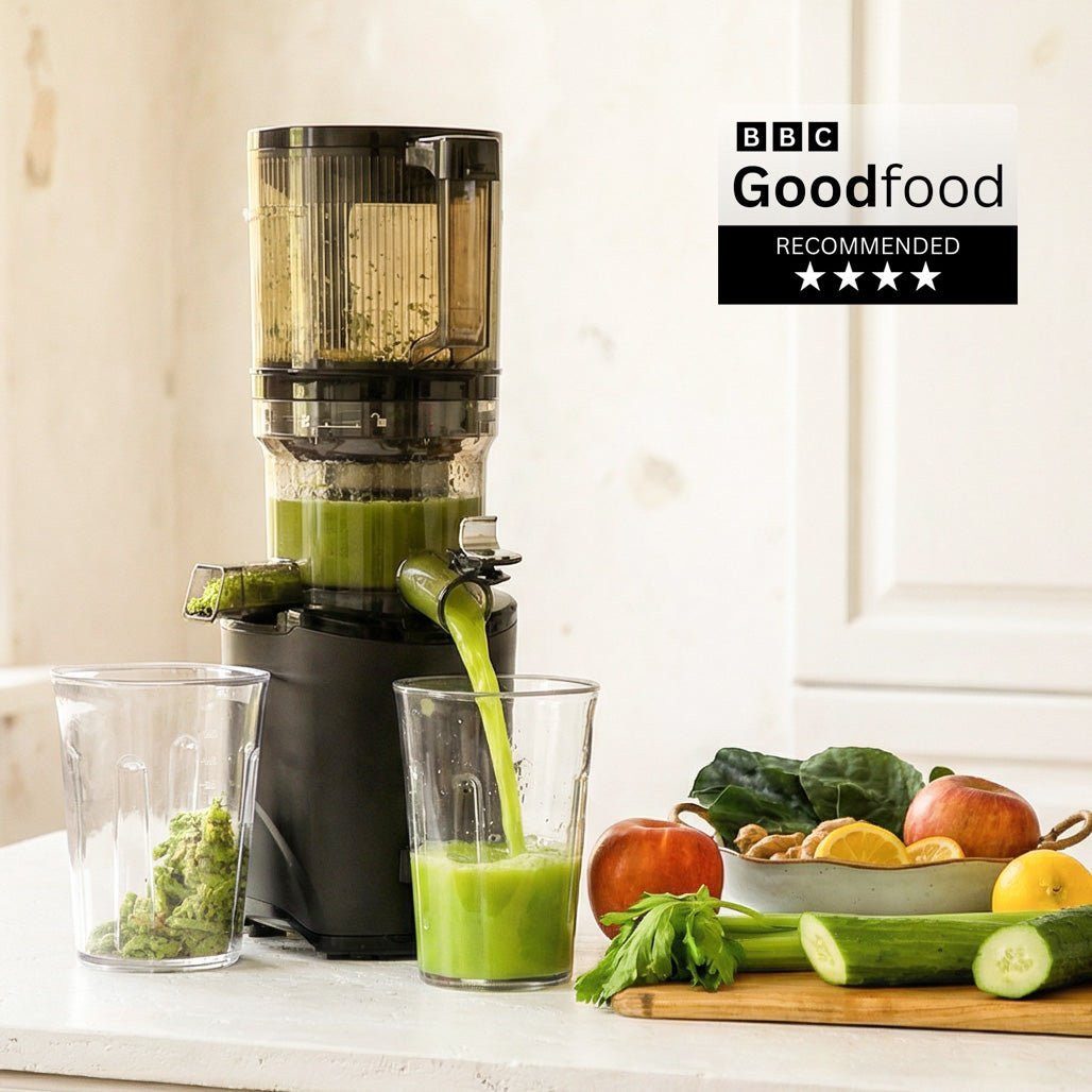 Kuvings 2in1 Entsafter AUTO9 HANDS-FREE SLOW JUICER (KHS-975SE), 200 W, 2.000-ml-Auto-Hopper