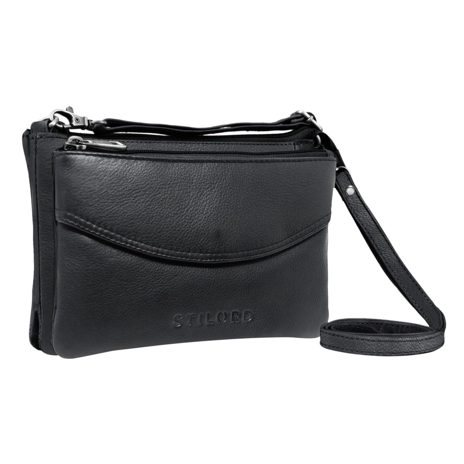 Handtasche "Merle" 3-in-1 Umhängetasche Handtasche Leder