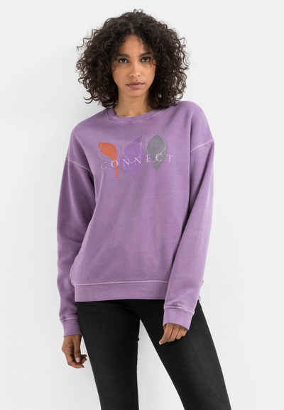 camel active Sweatshirt mit platziertem Print