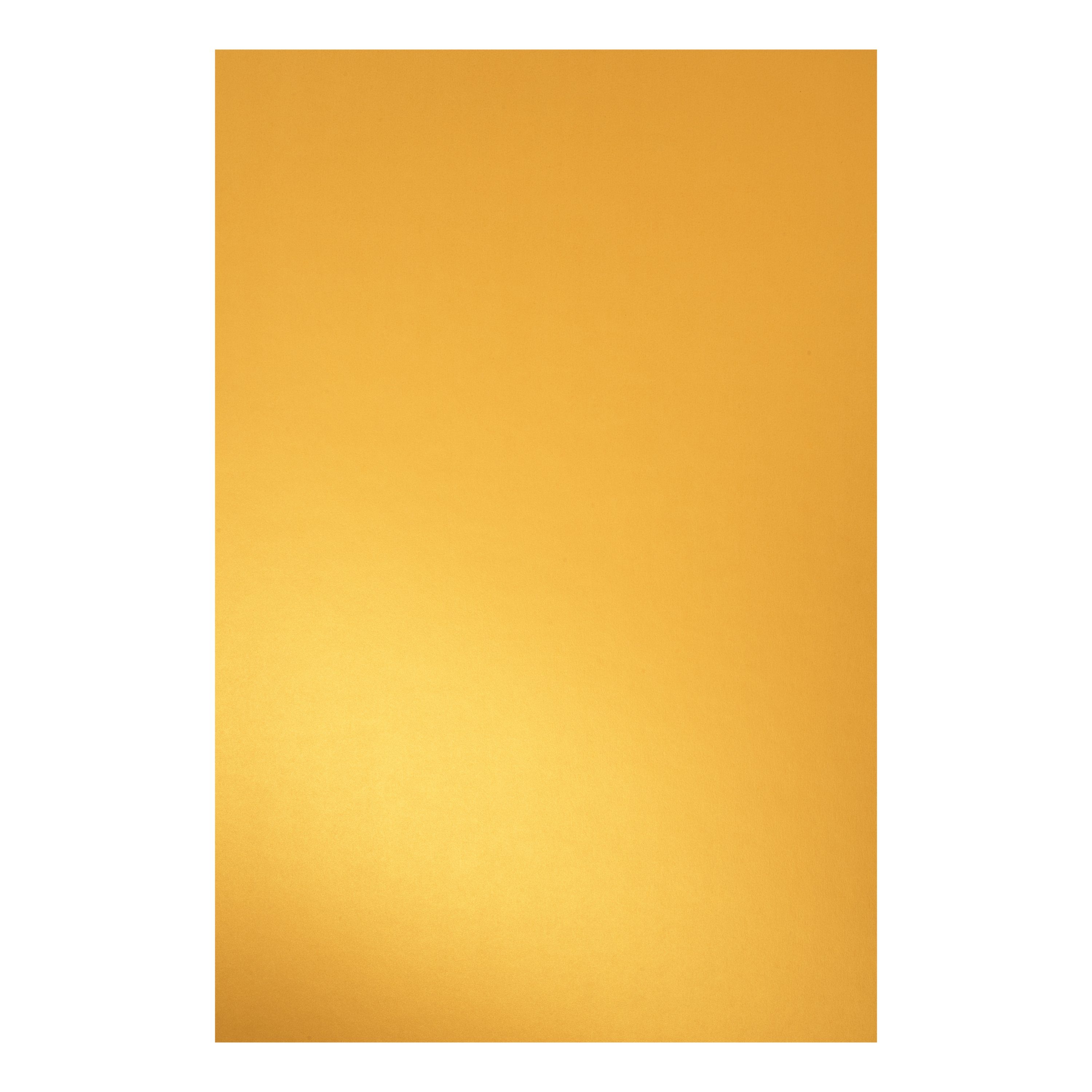 Folia Papierkarton, 50 x 70 cm, 130 g/m² Gold-Matt