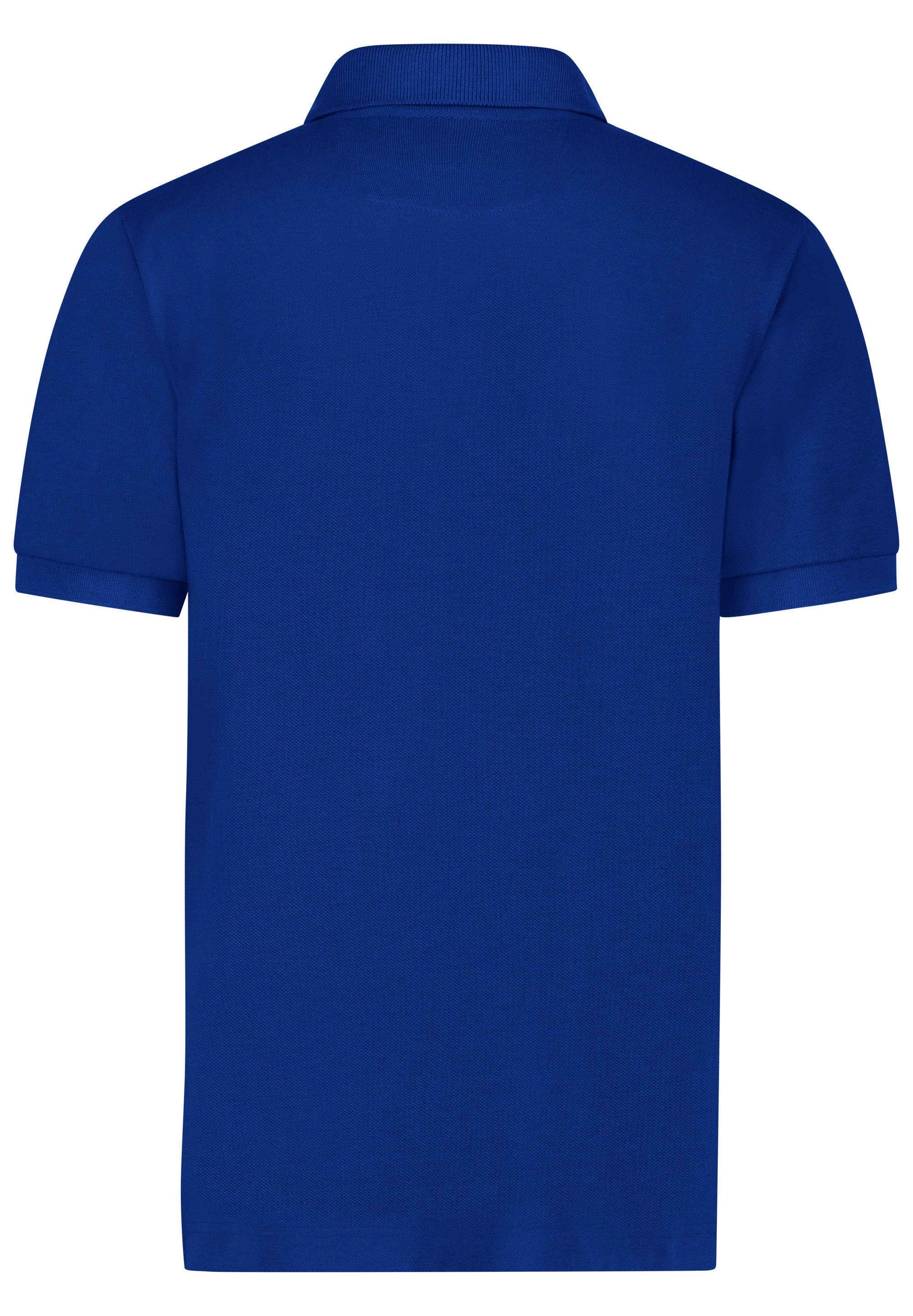 Bioactive Poloshirt Louis mit antimikrobieller Funktion royalblau