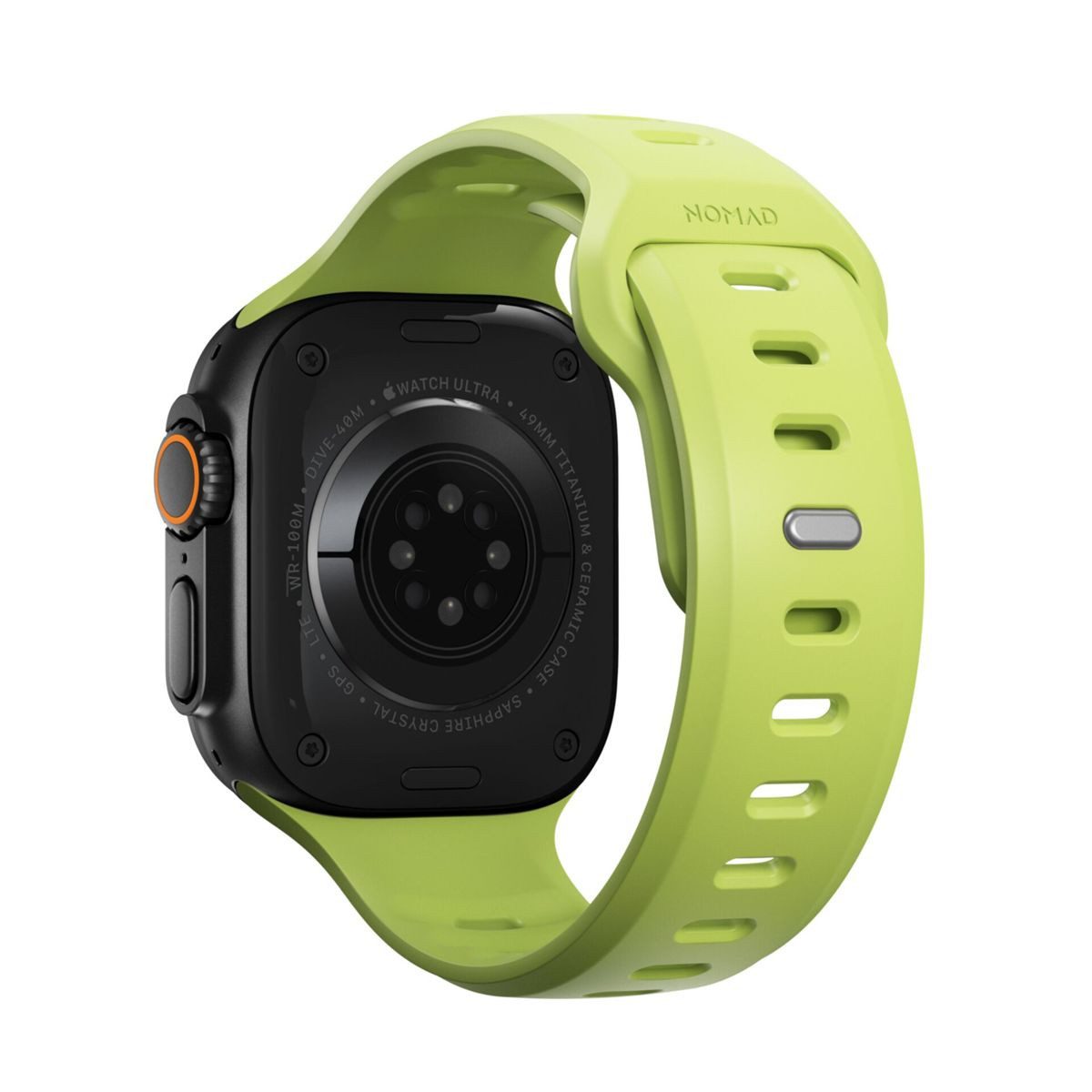 Nomad Smartwatch-Armband Tempo Band 49mm Lime – Bild 2 von 5