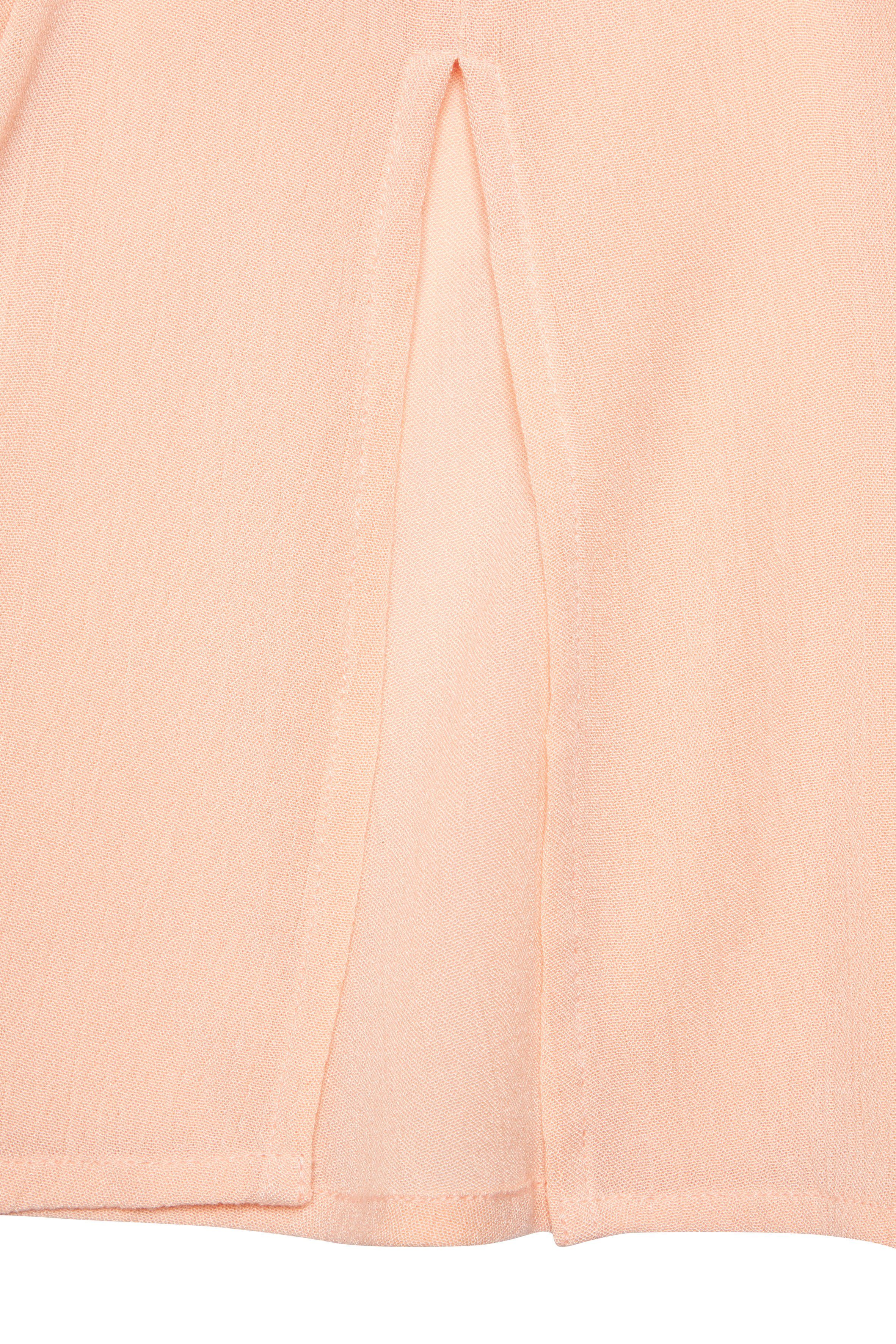 LASCANA Longbluse mit Knopfleiste, Kurzarmbluse, Blusenkleid, sommerlich