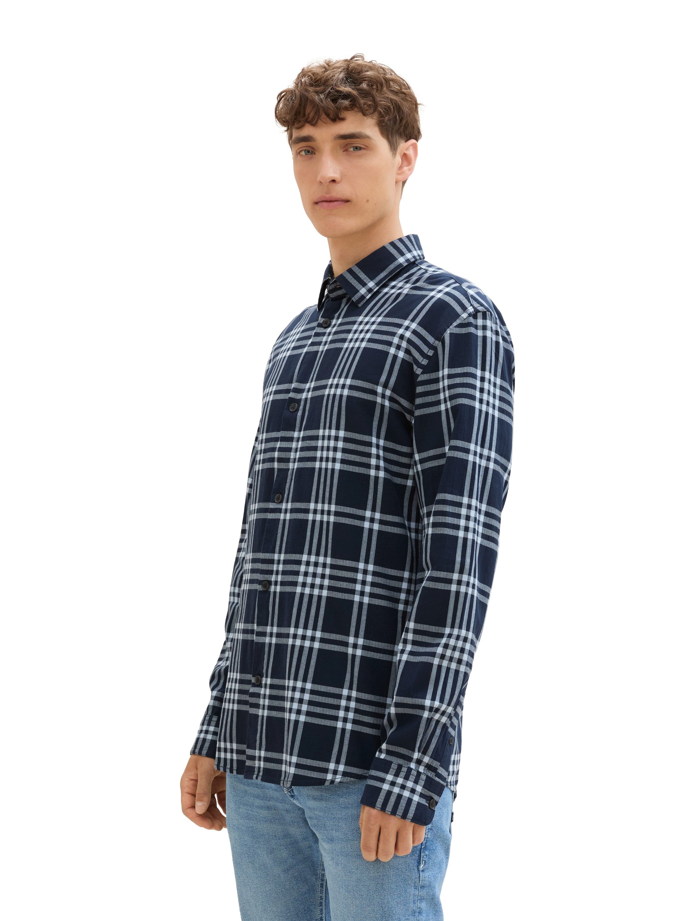 TOM TAILOR Denim Karohemd mit Karo günstig online kaufen