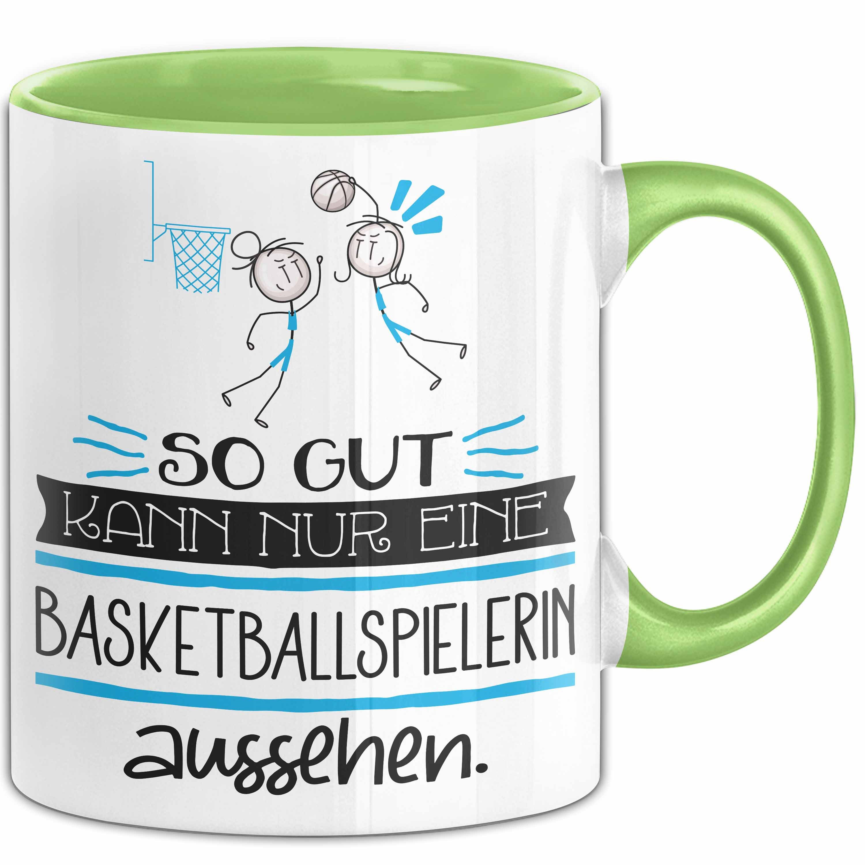 Trendation Tasse Basketballspielerin Geschenk Tasse So Gut Kann Nur Eine Basketballsp