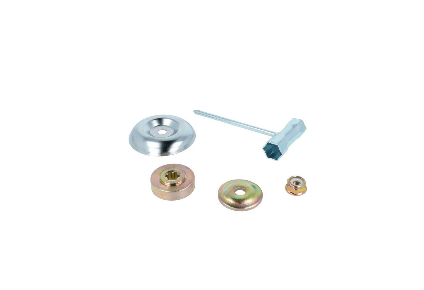 vhbw Unkrauthacke passend für Makita DBC250, 340, 300, 290 Freischneider
