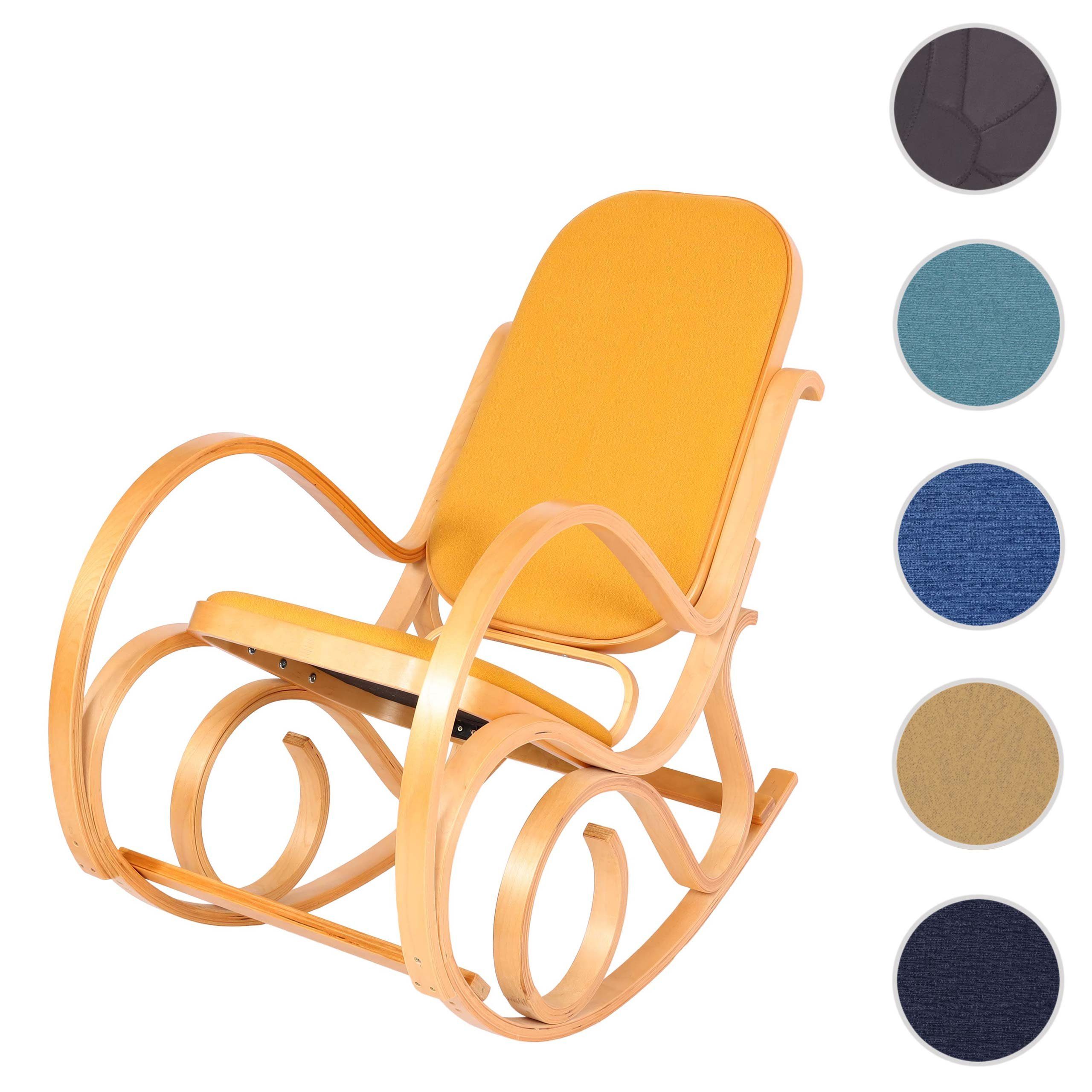 MCW Schaukelstuhl Gallarate, Retro-Design, Stabiles Gestell, günstig online kaufen