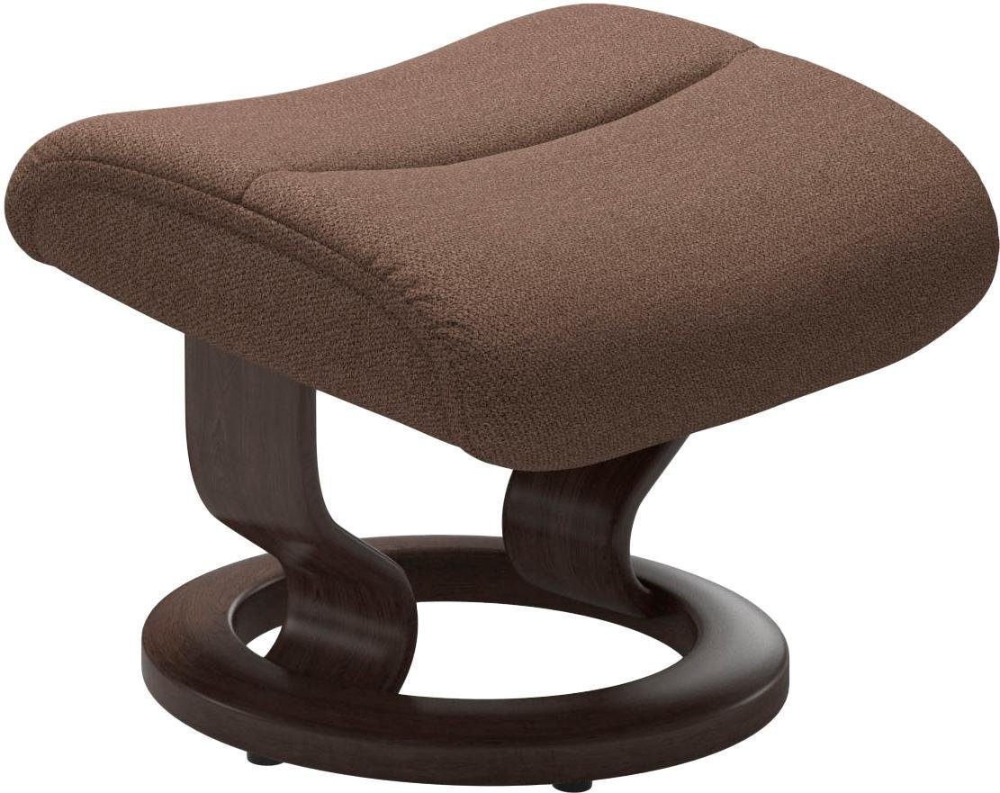 Größe mit S,Gestell Stressless® mit Wenge Relaxsessel View Base, Classic Relaxsessel (Set, Hocker),