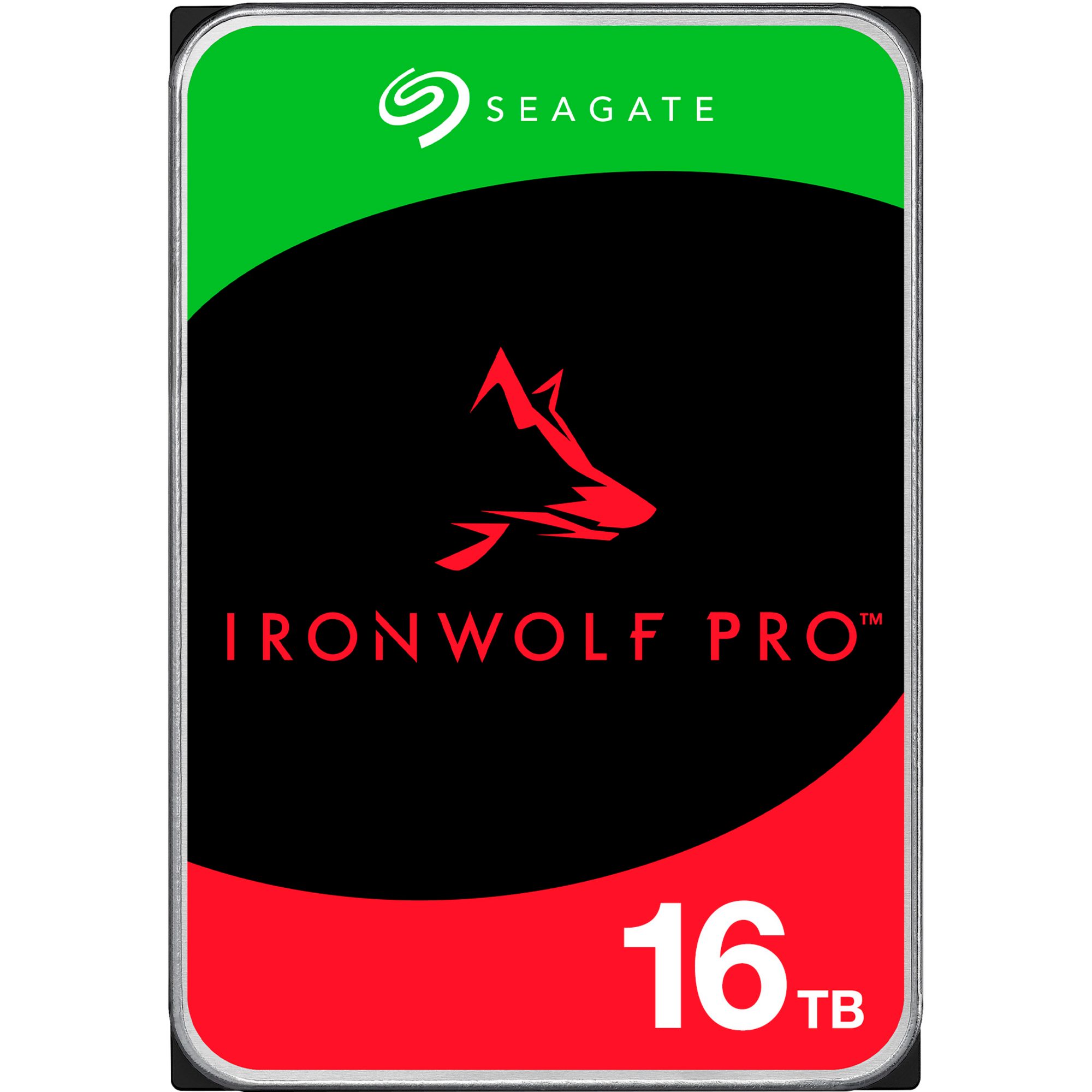 Seagate Seagate IronWolf Pro NAS 16 TB CMR, Festplatte, (SATA 6 Gb/s, 3,5) interne HDD-Festplatte (16.000) 3,5""