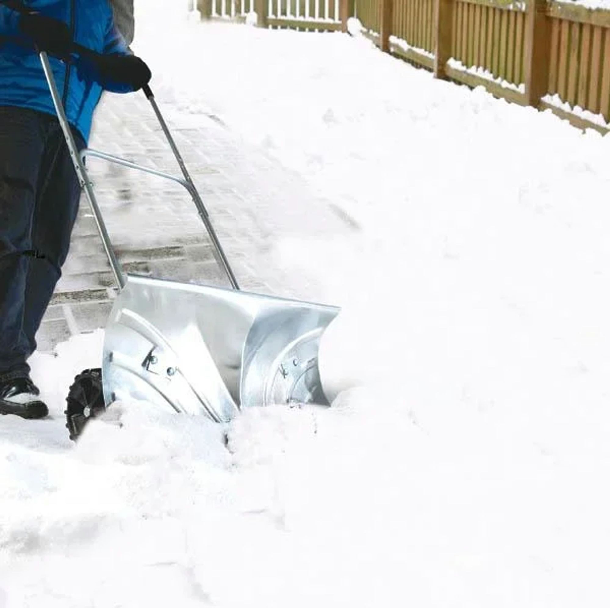 Westfalia Werkzeug Schneeschieber Roll Schneeschieber