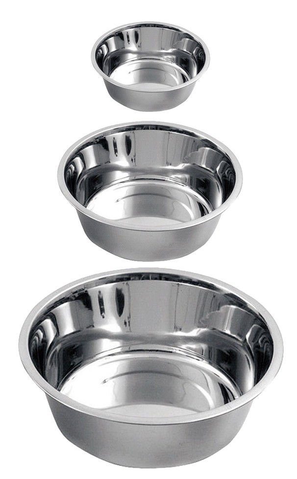 Napf Hundenapf Edelstahl Hundefressnapf Wassernapf Hund Futternapf 2800ml