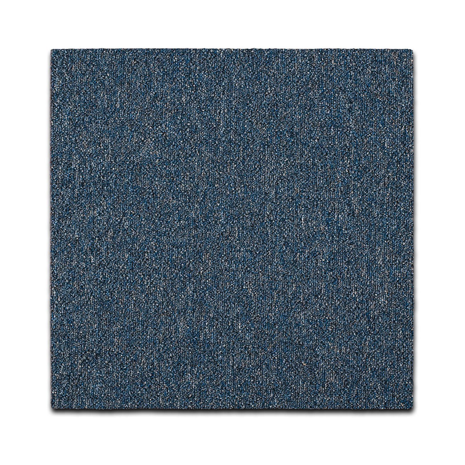 Teppichfliese Kairo, 50 x 50 cm, Bodenschutzfliese, Fliese, casa pura, quadratisch, Höhe: 4.5 mm, Selbstliegend