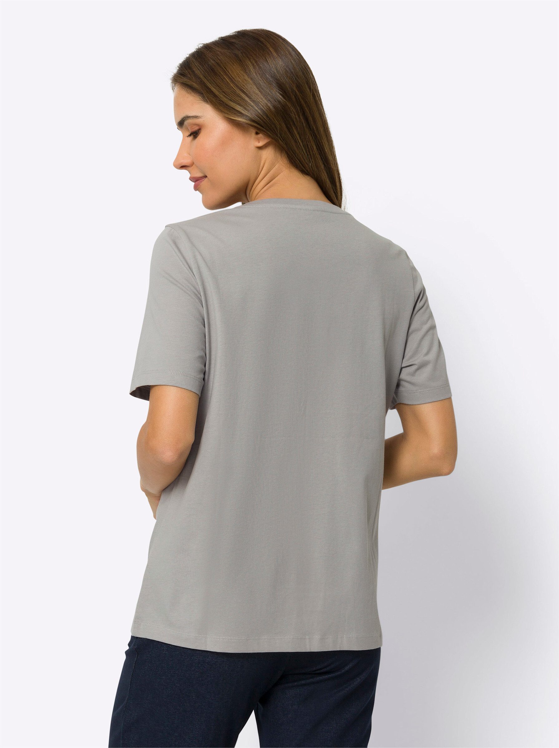 Sieh an! Trainingsshirt Freizeitshirt Kurzarm günstig online kaufen