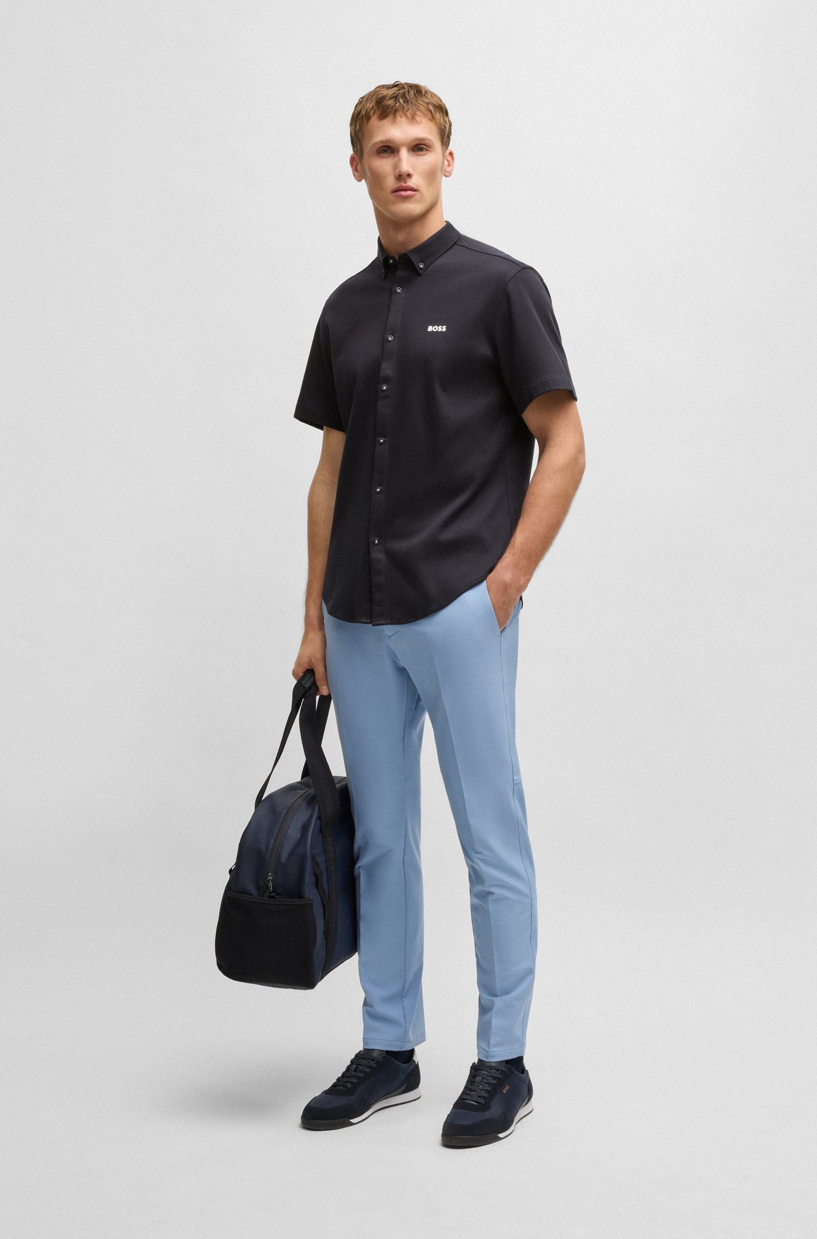 BOSS GREEN Kurzarmhemd B MOTION S günstig online kaufen