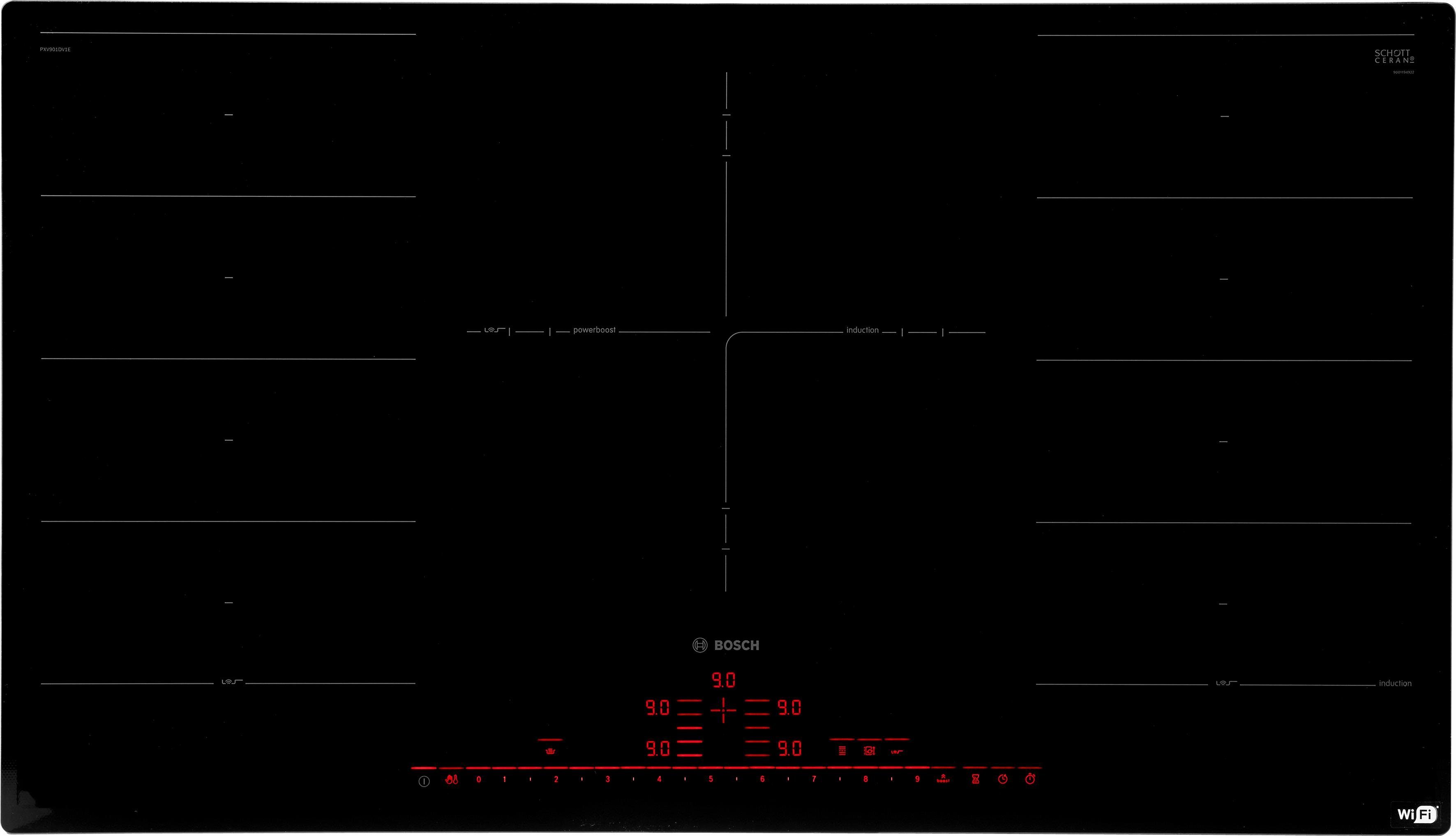 Flex-Induktions-Kochfeld von SCHOTT CERAN® PXV901DV1E