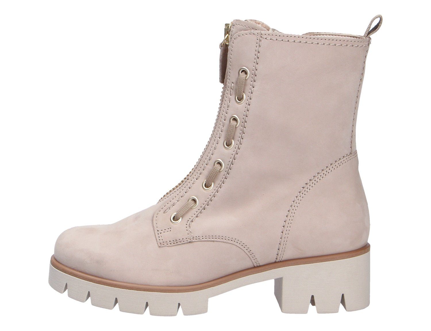 Beige Schnitt (leinen) Winterstiefelette Modischer Gabor