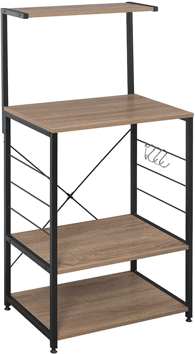 Woltu Küchenregal, 1-tlg., Mikrowellenhalter Bäcker Regal günstig online kaufen