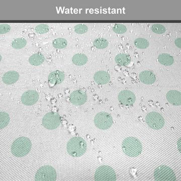 Abakuhaus Stuhlkissen Dekoratives wasserfestes Kissen mit Riemen für Küchensitze, Grün Pastelltupfen-Baby