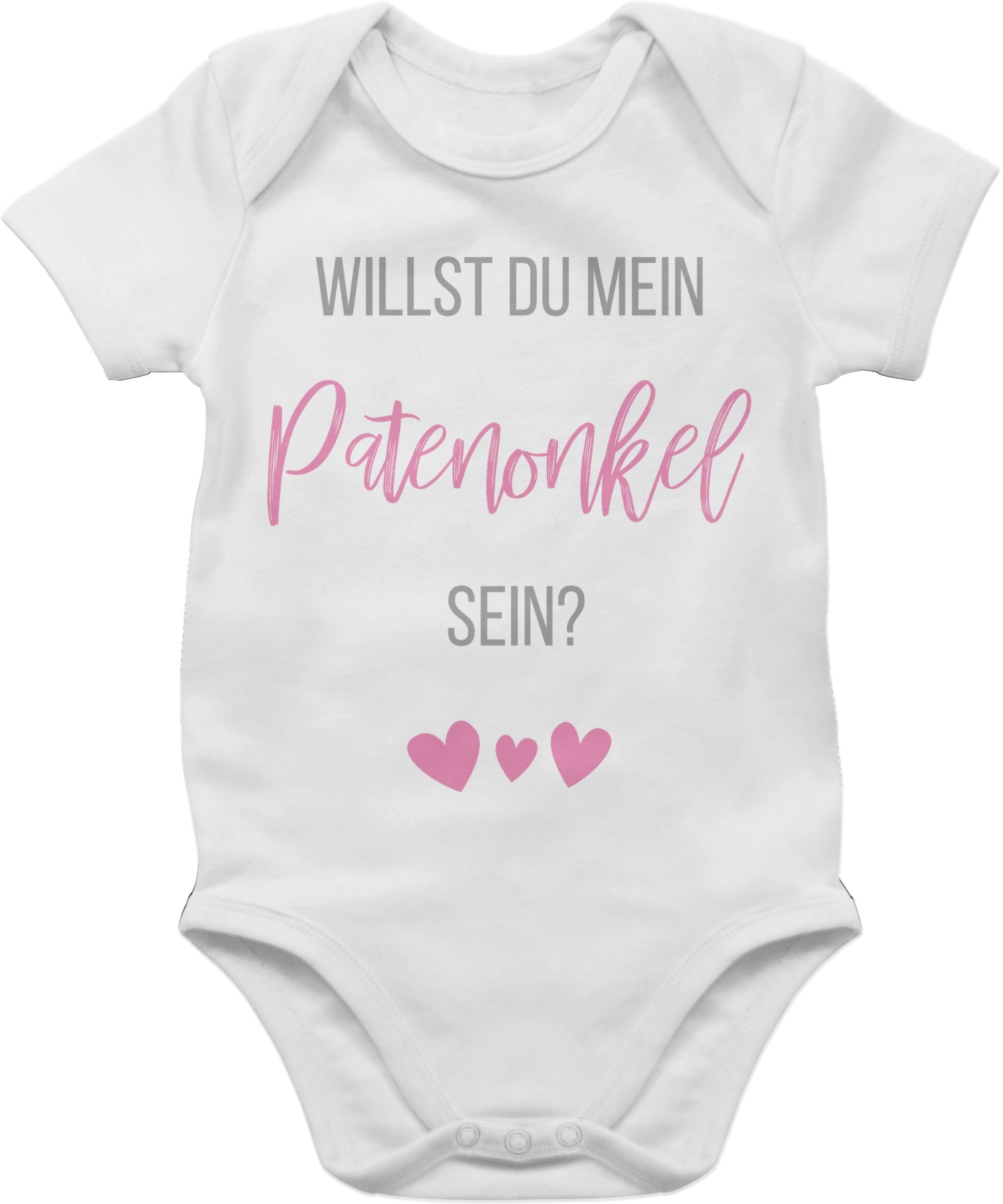 Shirtbody Willst du mein Patenonkel sein