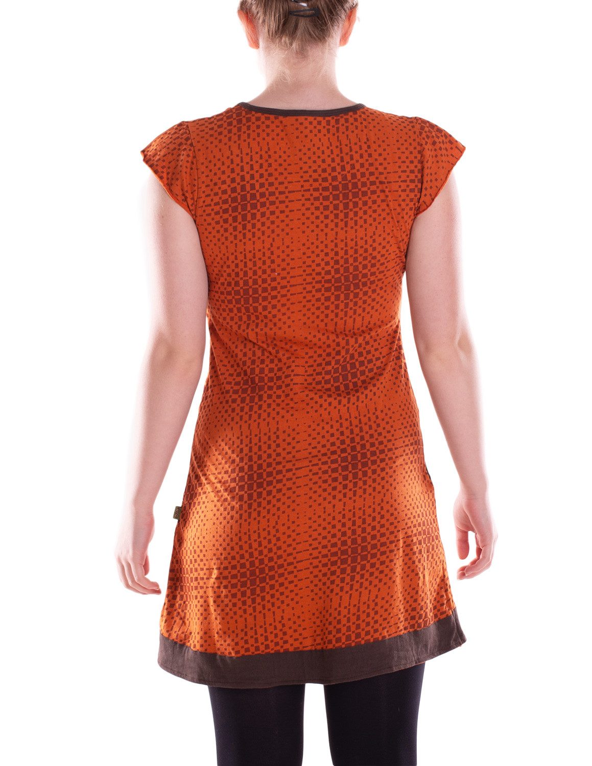Vishes Sommerkleid Damen Mini-Kleid Baumwolle Casual günstig online kaufen