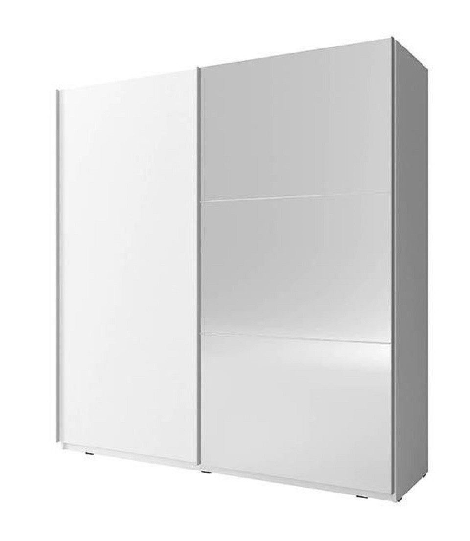 Schwebetürenschrank Vielseitiges Regal-Schrank-Garderoben-Set für die Aufbewahrung