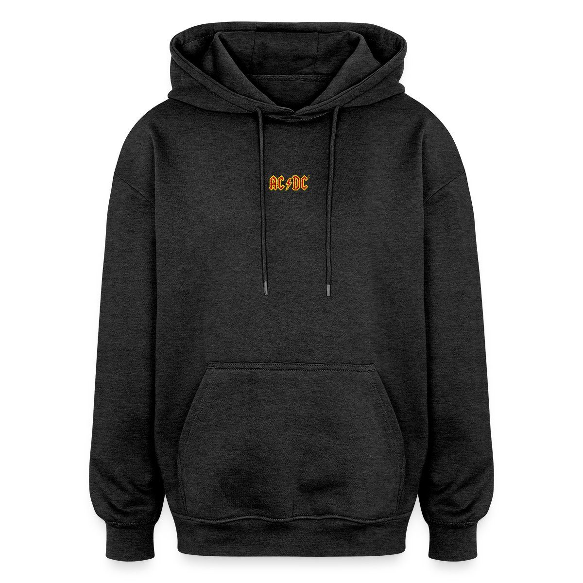 Hoodie AC/DC In Rot Und Gelb Stick Geschenkidee Unisex Oversize Hoodie
