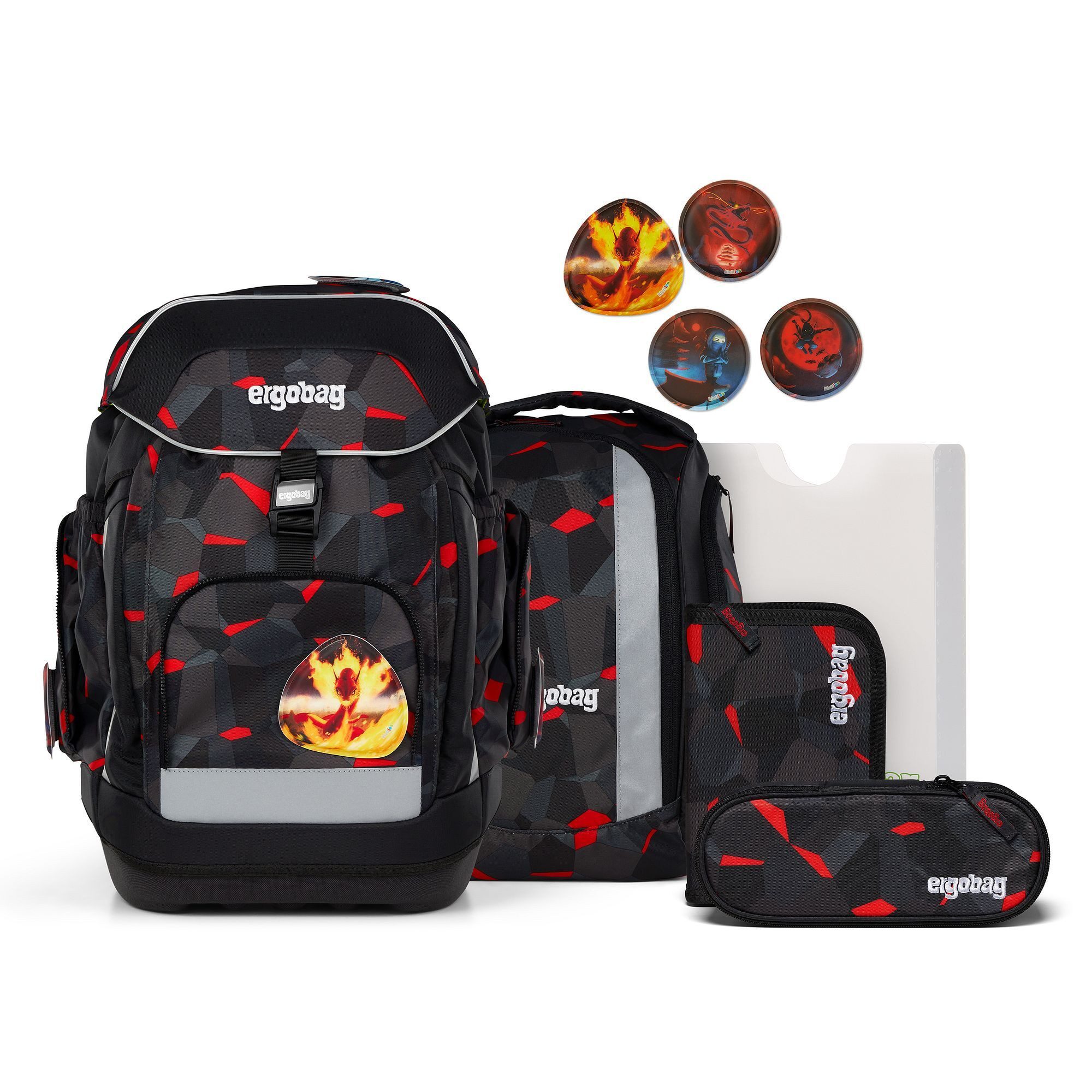 ergobag Schulranzen Maxi, Polyester