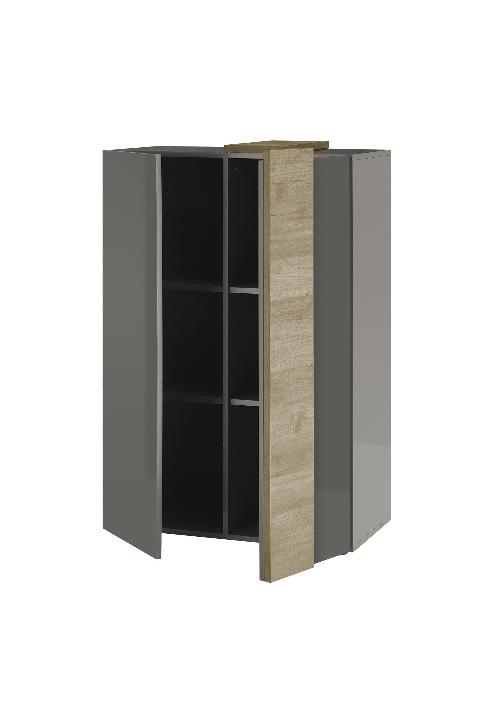MCA furniture Highboard 78 x 116 x 44 cm (B/H/T) (B/H/T: 78x116x44 cm)