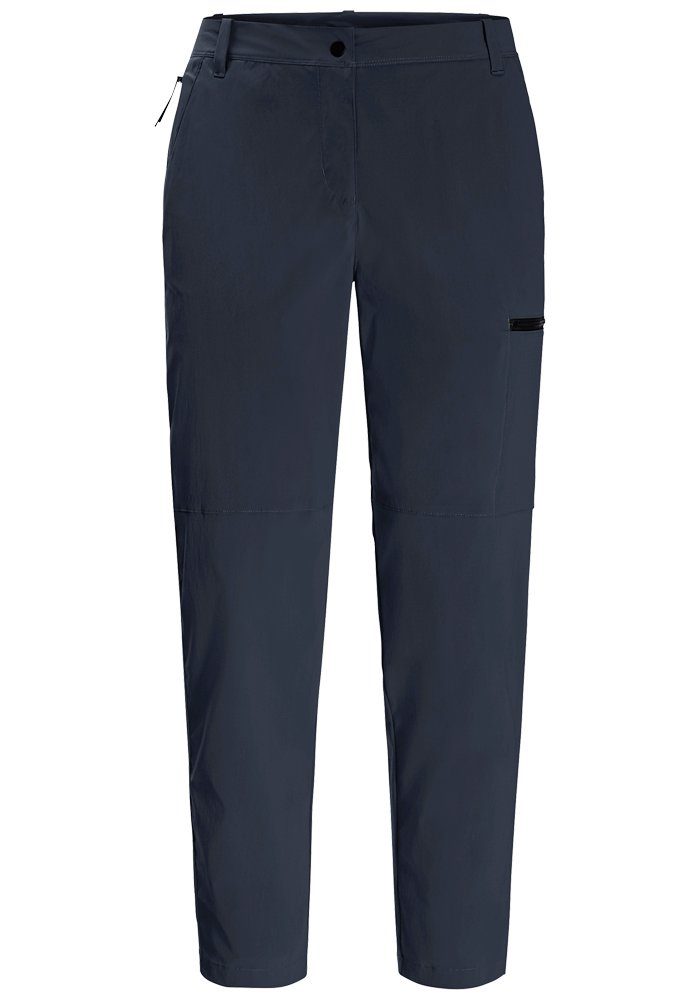 night-blue Wolfskin Outdoorhose W PANTS WANDERTHIRST Jack