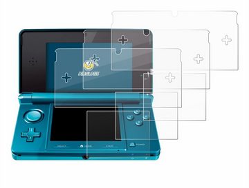 BROTECT flexible Panzerglasfolie für Nintendo 3DS, Displayschutzglas, 3 Stück, Schutzglas Glasfolie klar