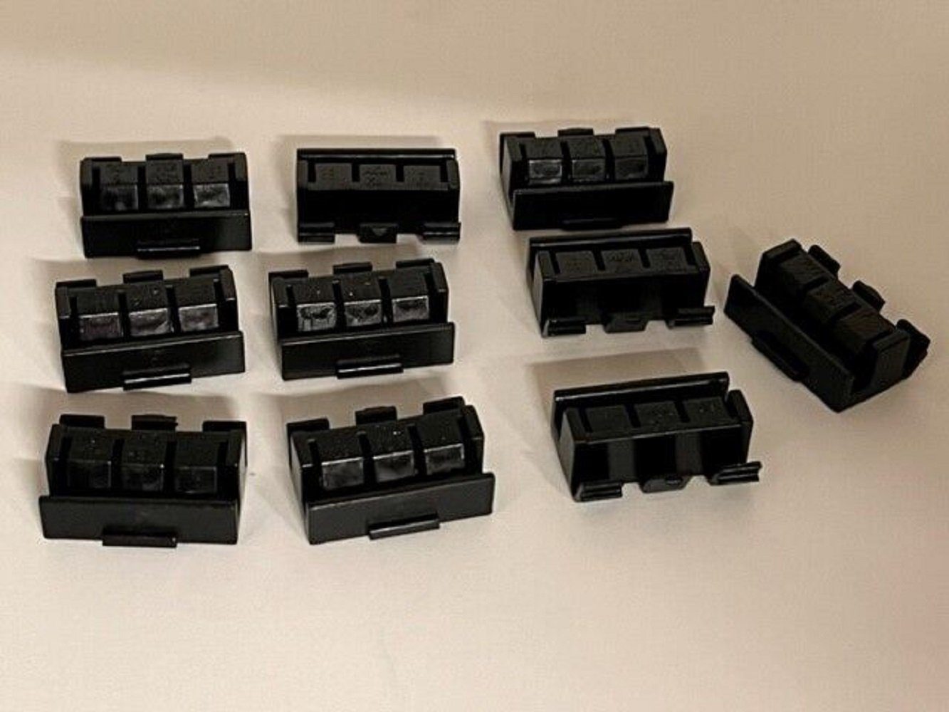 BMW Leisten-Befestigungsclips 10x Original BMW Dachformclip Clip SCHWARZ 1er E81 E82 3er E90 E92, (1-St)