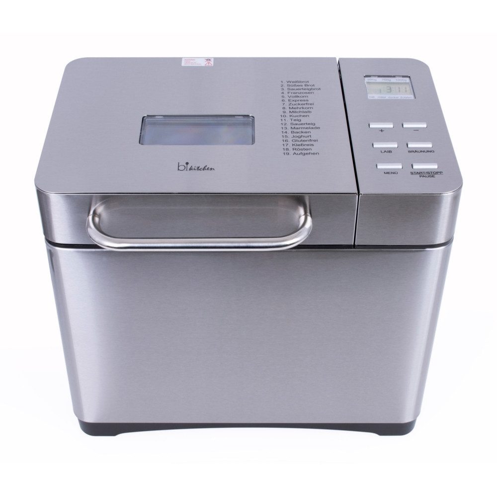 BiKitchen Brotbackautomat BIKITCHEN Bake 501 Brotbackautomat - Innovativer Küchenhelfer., 650 W, mit Messbecher