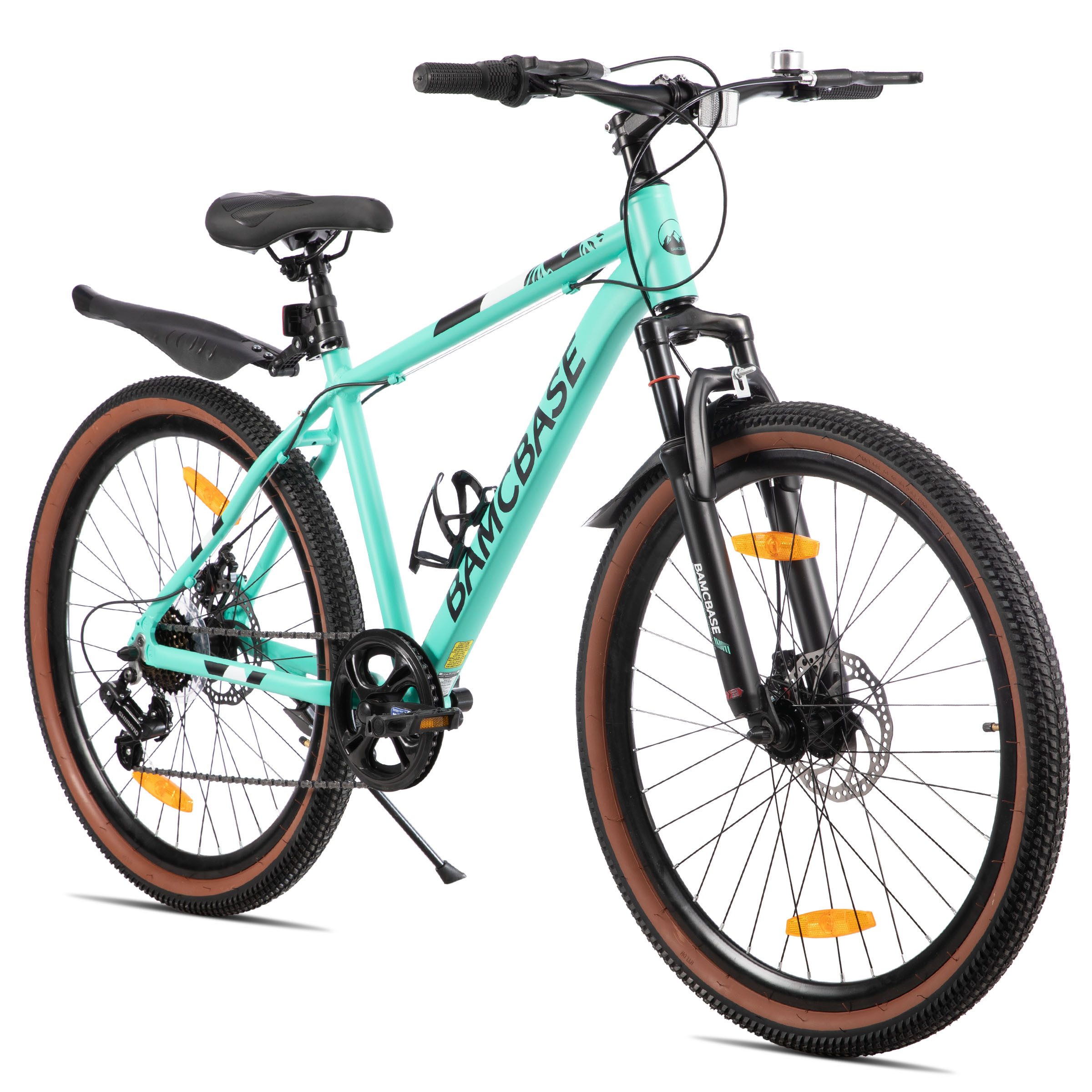 HILAND Mountainbike 26" Aluminium-Mountainbike Bloomer mit Shimano 7-Gang-Schaltung
