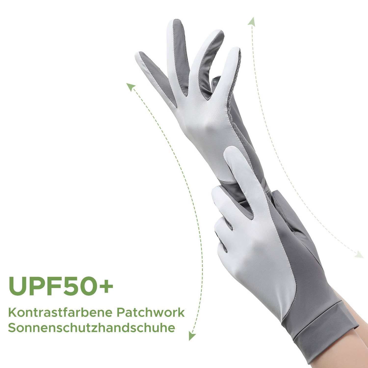 Refttenw Fahrradhandschuhe Damen UV Sonnenschutz Handschuhe, günstig online kaufen
