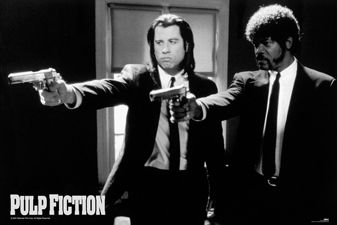 Close Up Geldbörse Pulp Fiction BMF Bundle Geldbeutel (Leder) & Poster