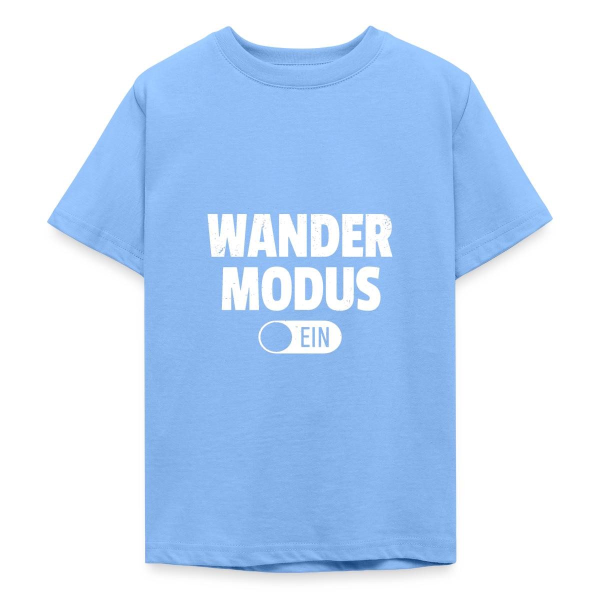 T-Shirt Wandermodus Ein Teenager T-Shirt
