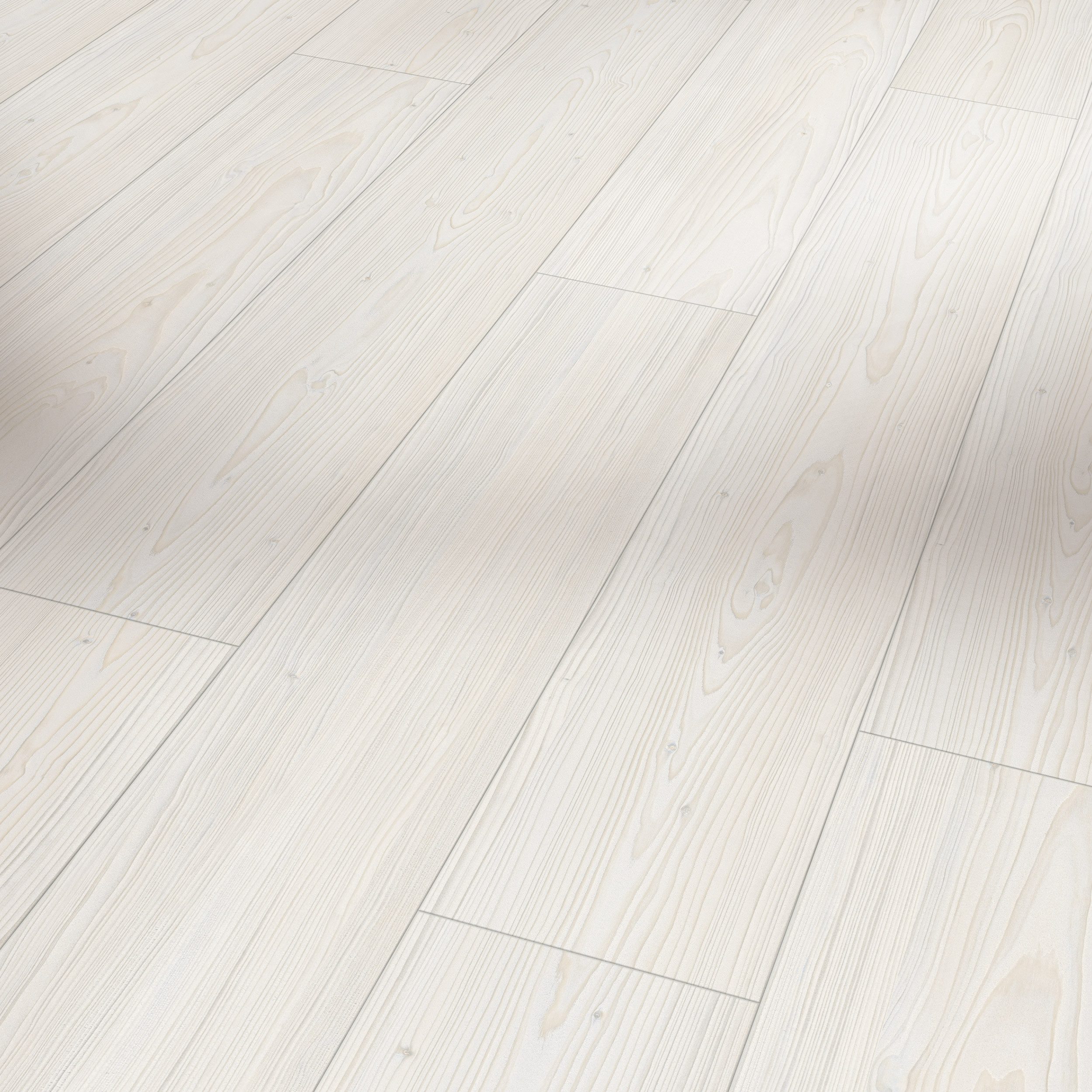PARADOR Designboden Modular ONE Lärche Apollo weiß, 10 St., Designboden zum klicken 2,493m² (10 Dielen) pro Karton, Eiche