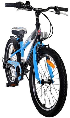 TPFSports Kinderfahrrad Volare Sportivo 20 Zoll mit 2x Handbremse, 7 Gang, (Jungsfahrrad - Jungen Kinderrad - 7 Gänge - Sicherheitsgriffe), Kinderfahrrad 20 Zoll - Jugend Fahrrad - Kinder Jugend Fahrrad