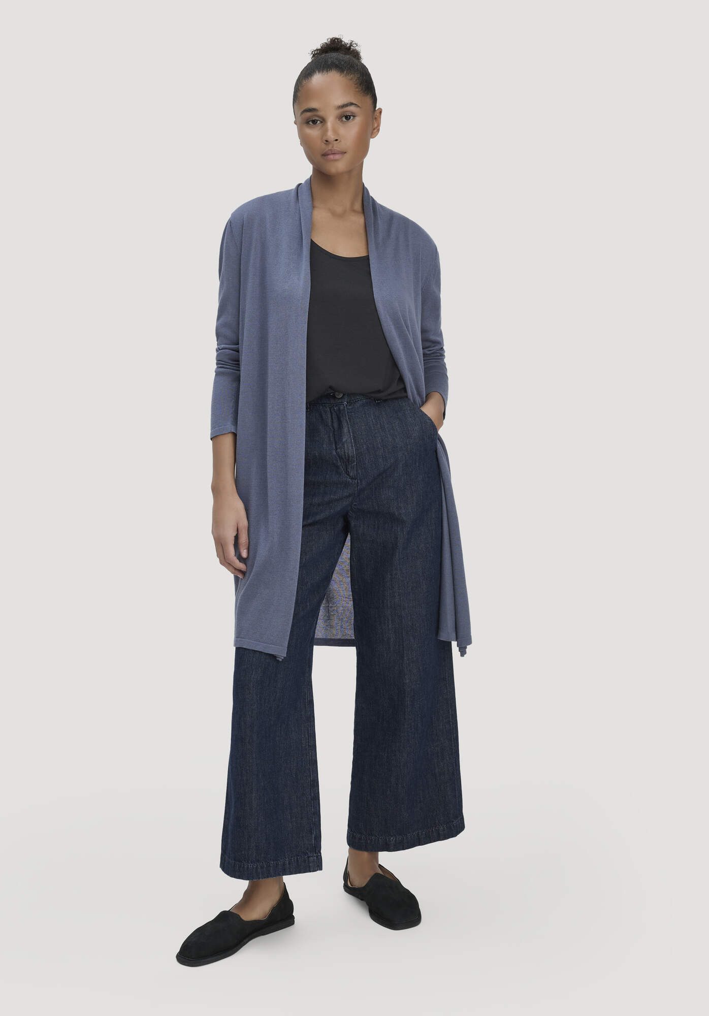 Hessnatur Shirttop aus TENCEL™ Lyocell mit Bio-Baumwolle (1-tlg)