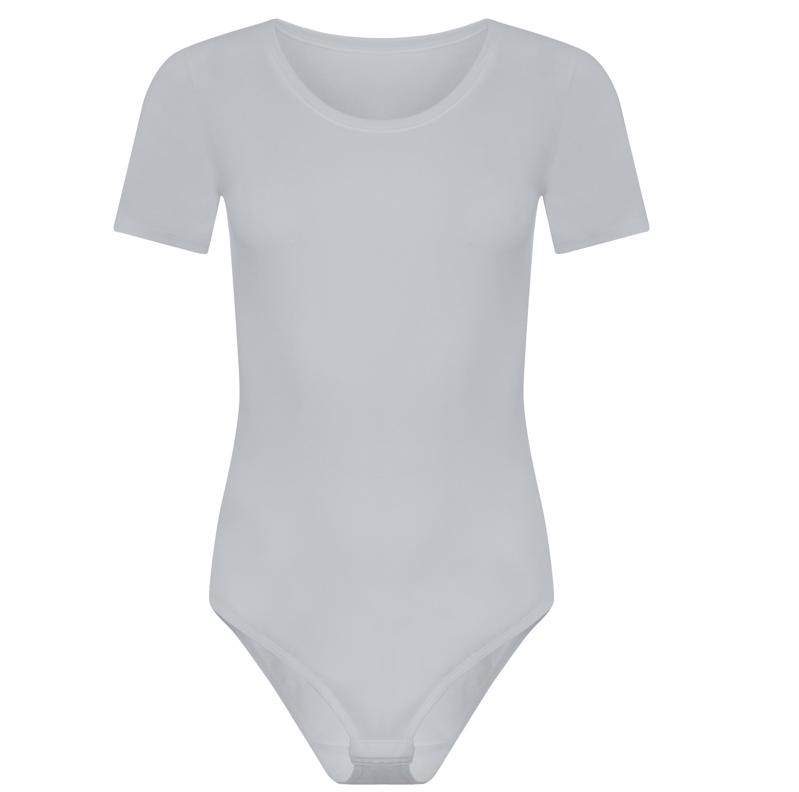 Evoni Body für Damen Kurzarm T-Shirt-Body mit Rundhals günstig online kaufen