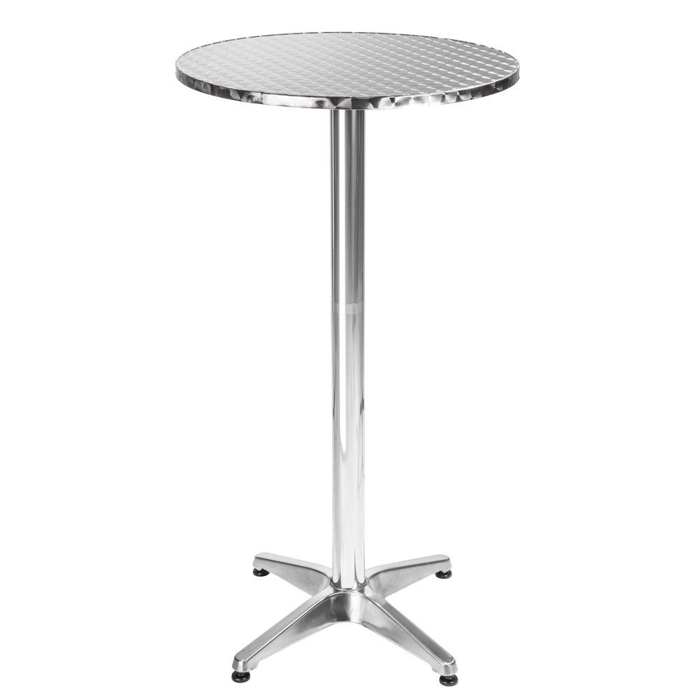 tectake Bistrotisch »Aluminium Bistrotisch Ø60cm« (1St