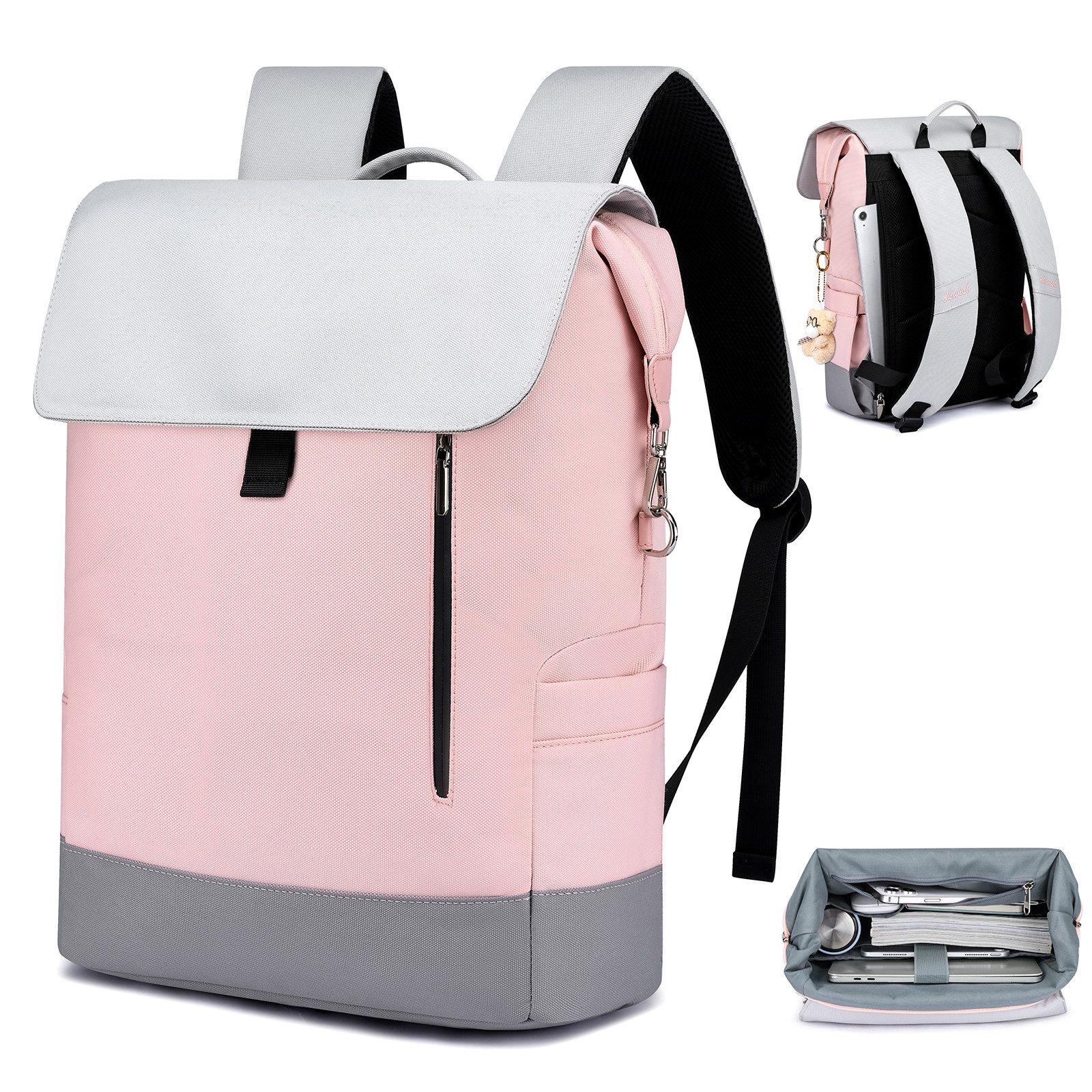 OKWISH Laptoprucksack Handtasche Freizeitrucksack Cityrucksack mit günstig online kaufen