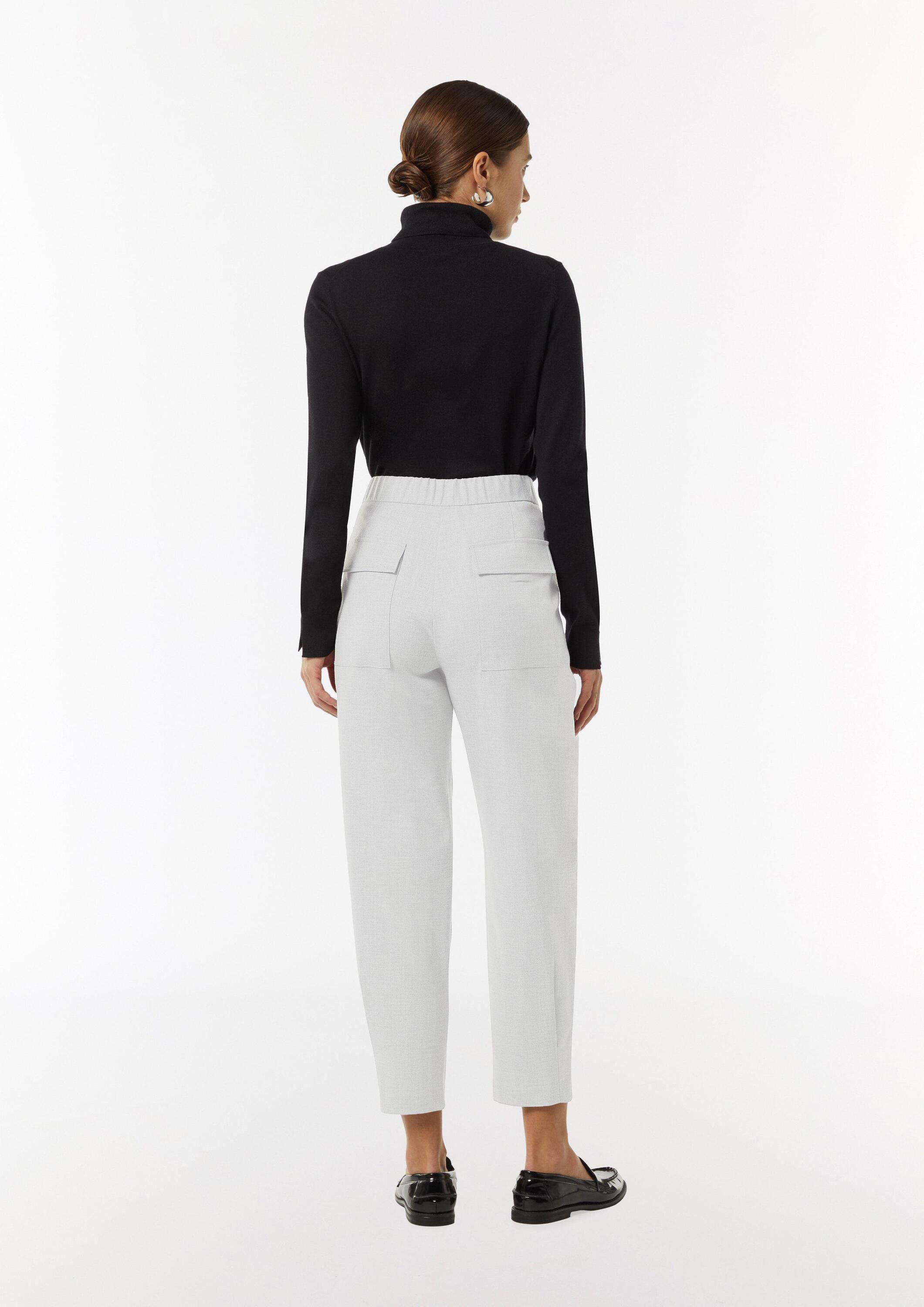 comma 7/8-Hose Hose Hose aus Flanell
