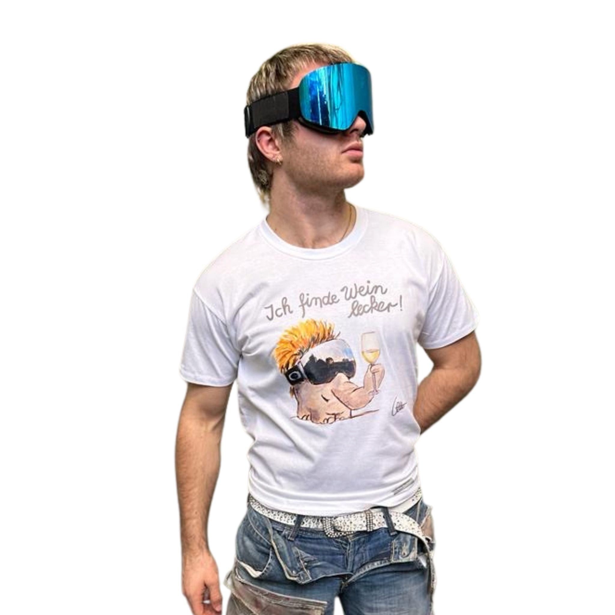T-Shirt T-Shirt Ski Aggufant "Ich finde Wein lecker" by OTTO